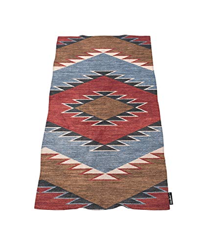 Moslion Comfy Bath Towels Southwest Native American Chevron Soft Bathing/Beach/Camping Towel for Women Men Girls Boys Large Size 64x32 Inches
