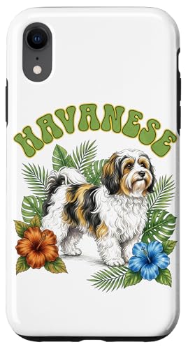 Havanese Groovy �ԕ� ���� �{�[�z�[ �n�o�j�[�Y���D�� �X�}�z�P�[�X iPhone XR �p