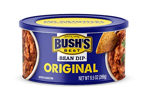 Bush’s Best Original Bean Dip, 9.5 Ounce (Pack of 12)