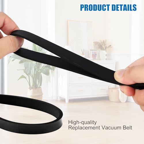 Image of Replacement Belts for Bissell 3313 3313U 3332 3334 3335 3533 3534 3536 3674 3675 3676 36762 Powerforce Helix and CleanView Rewind Upright Bagless Vacuum Cleaner (Pack of 2)