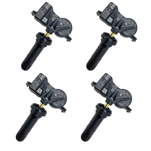 Capteur TPMS Jeep Compass et Grand Cherokee - Lot de 4 valves de pression de pneus 68313387AB