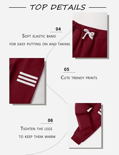 Image of Toddler Boy Clothes Long Sleeve Hoodie Sweatsuits Tops and Pants 2Pcs Boys Fall Winter Outfits Set