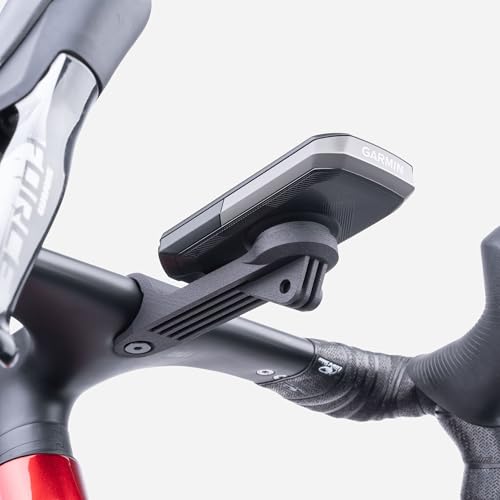 Support Compteur Vélo Anti Vibration Garmin Edge en Carbone Imprimé 3D