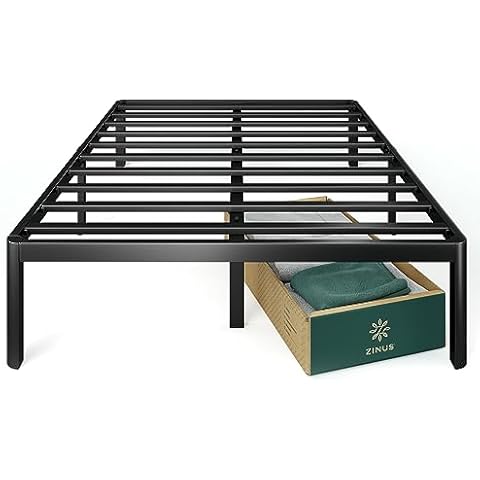 ZINUS Van 16 Inch Metal Platform Bed Frame Cover