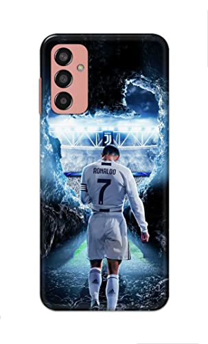 Image of Printed Hard Back Cover Case for Samsung Galaxy M13 4G Back Cover (Footbal Legend) -702