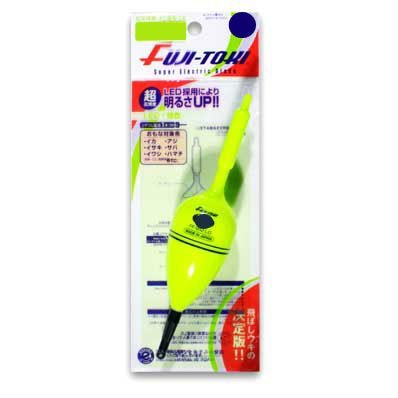 【FUJI-TOKI/冨士灯器】FF-B6LG FUJITOKI-FF-B-LG 209672 緑色高輝度 飛ばし電子ウキ 電気うき ウキ 遠投うき ウキ