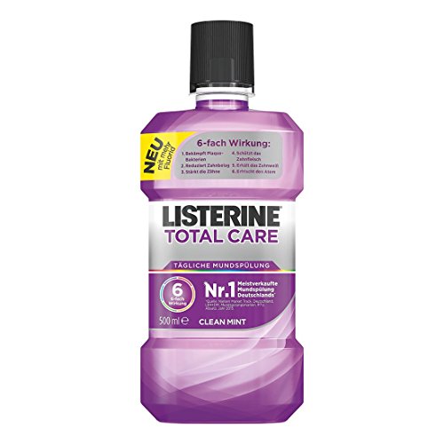 LISTERINE Total Care | Antibakterielle Mundspülung mit 6-fach Wirkung | Für umfassendere Mundhygiene | 3er Pack (3 x 500 ml) – Bild 3