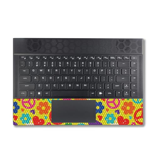 Image of MightySkins Skin Compatible with Alienware X14 R2 (2023) Full Wrap Kit - Peace Cloth | Protective, Durable, and Unique Vinyl Decal wrap Cover | Easy to Apply & Change Styles | Made in The USA