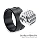 JJC Metall Objektiv Filter Adapter Ring für RICOH GR IIIx GR IIIx HDF GR3x Kamera mit GT-2 Tele Konvertierungsobjektiv, Ersatz für RICOH GA-2 Objektivadapter