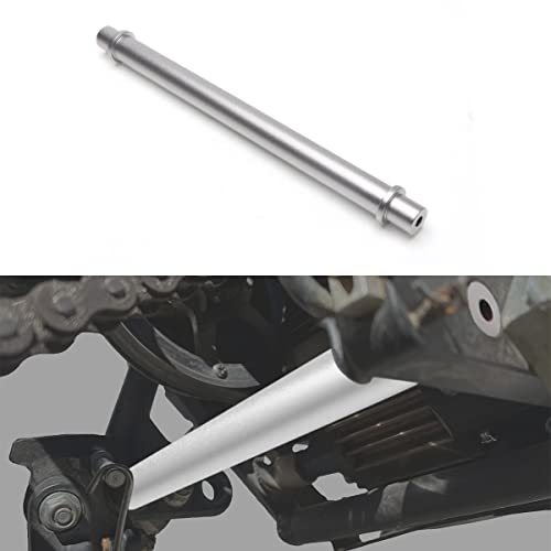JESTOP Entretoise de repose-pieds en aluminium MOCN pour moto tout-terrain (argenté) Cover
