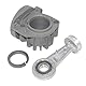 NSGMXT Luftfahrwerk Luftfederung Kompressor Pumpe Reparatur Satz Kompatibel mit A6 4B C5 4430200111 4154031000 2203200104 A2113200304