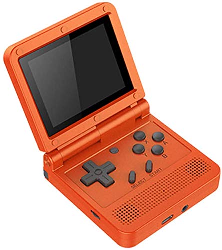 Consola De Juegos Portátil Retro de 3.0 Pulgadas, Retro Mini Game Player con 2000 Classic Handheld Games, Batería Recargable de 1020 mAh, Regalo para Niños y Adultos,Red