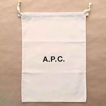 A.P.C. 巾着袋 apc ショッパー ストライプ 巾着袋 A.P.C - メルカリ