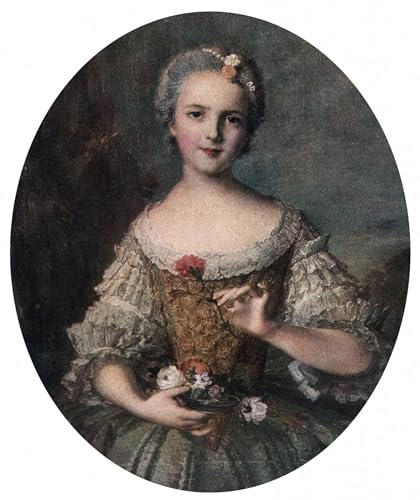 Toile Madame Louise Jean Marc Nattier : habiller un mur vide de bureau avec élégance