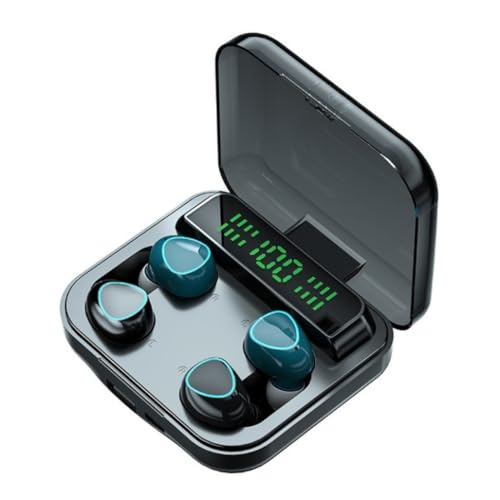 Xoeryoy TWS Couple Earbuds Wireless HiFi Stereo Noise Reduction IPX7 Waterproof Earphone