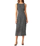 RIHOAS Women's Polka Dot Formal Dress - Elegant Wedding Guest Fall Gown, Vestidos Elegantes de Mujer para Fiesta