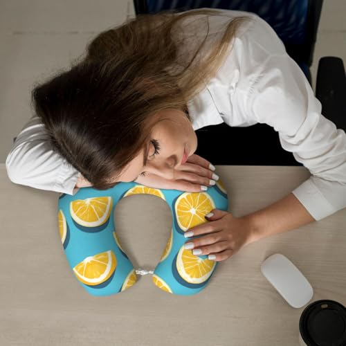 Almohada de viaje espuma viscoelástica 30x25 cm miniatura 6