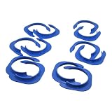 Lot de 12 Adaptateurs pour Pots La Laitière – Compatibles Yaourtière SEB Multidélices (Bleu)