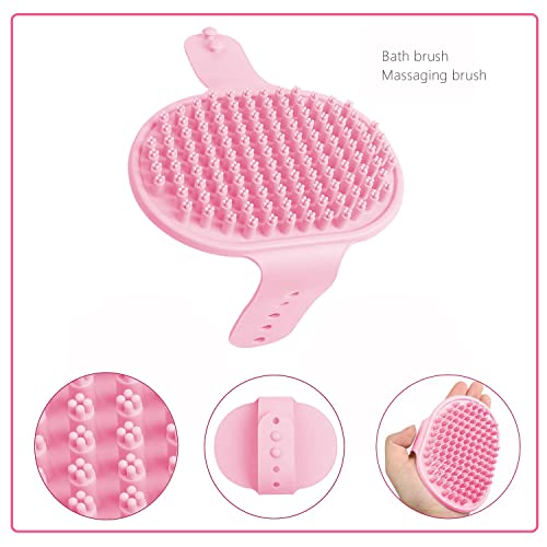 Crafterlife Small Animal Pet Grooming Kit With Pet Shedding Slicker Brush, Bath Massage Glove, Pet Grooming Comb, Nail Clipper Trimmer For Rabbit thumb #5