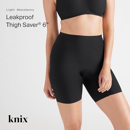 KNIX Leakproof Thigh Saver® 6” - Period Short for Women - Machine Washable, Reusable2