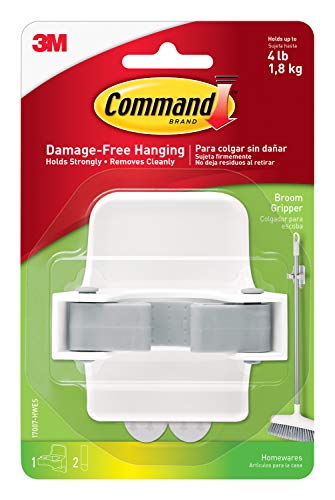 Image of Command Broom Gripper, 1-Gripper (17007-HWES), Organize Damage-Free