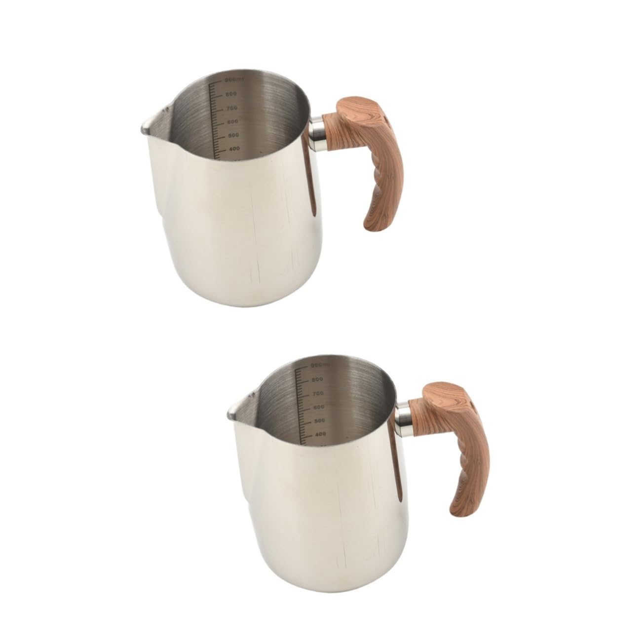 SEWOART 2 Pcs Wax Cup Candle Make Pour Punch for Card Make Melts Cup Warmer Milk Whisk Jug Candle Container Candle Making Pitcher DI