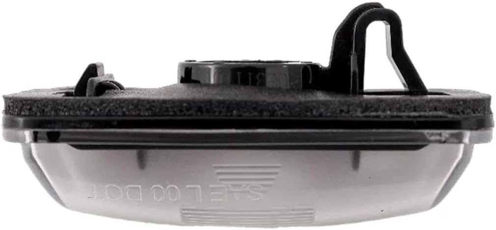 KarParts360 For Subaru XV Crosstrek 2013 2014 2015 License Plate Light Assembly Driver And Passenger Side | Pair | Rear | CAPA | Plastic | Clear Lens | For SU2870100, SU2870100C | 84912FG110