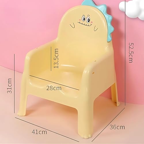 Image of OBaby Dining Table Seat Removable Tray /Adjustable /Foldable /Multifunction /Washable Baby Dining /Feeding Chair for Toddler 0 to 6 Years Baby (Orange NurseryChair)