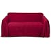 Stylemaster Alexandria Matelasse Large Sofa Furniture Throw, Burgundy