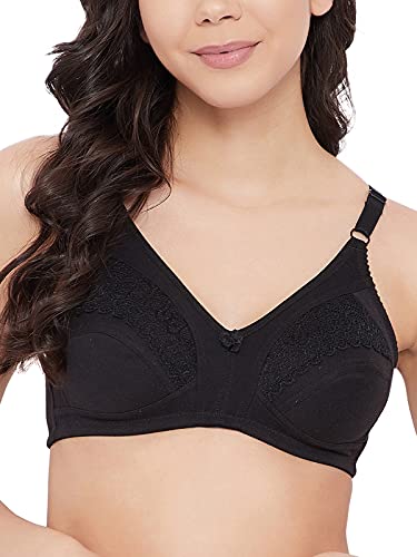 Image of Clovia Women's Cotton Non-Padded Wire Free Full Coverage Bra