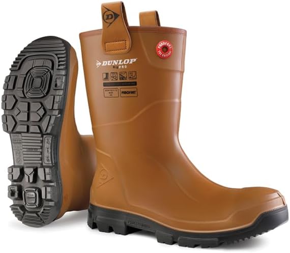 DUNLOP Purofort RigPRO - Waterproof work boots for Men & Women - Rubber Boots - Chemical and Slip resistant - Size 5-14 - Image 2