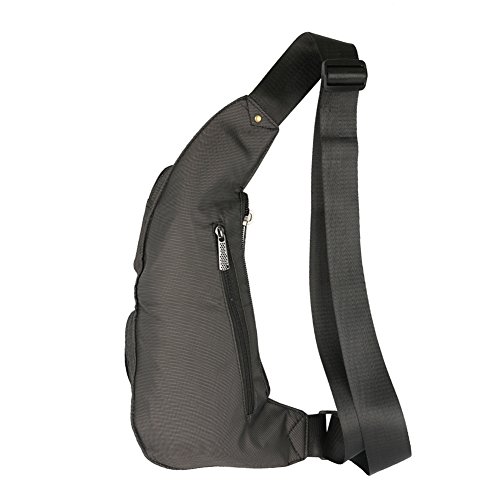 Sling Bag, Vanlison Small Sling Backpack, Small Chest Bag - Small Crossbody Bag For Men Women, Lightweight Shoulder Bag Black #TOP3
