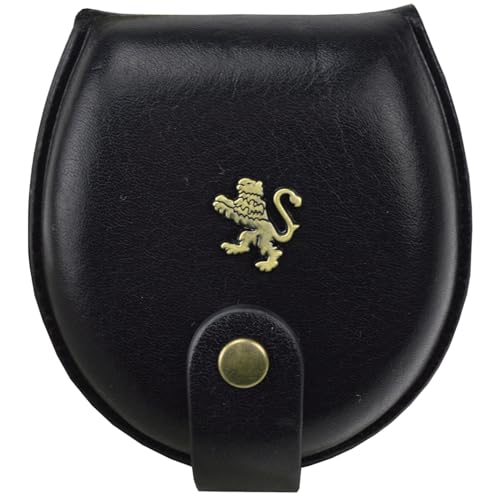 Pratesi Leather Wallet Coin Holder B060 in cow leather Made in Italy