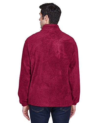 Men's 8 oz. Full-Zip Fleece M WINE2