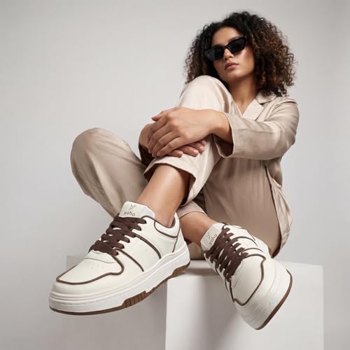 Image of YOHO UrbanDash Sneakers for Woman | Strong Grip, Cushioned Insoles | Comfortable & Stylish for Everyday Use Shoes for Woman /Girls /Ladies -1050