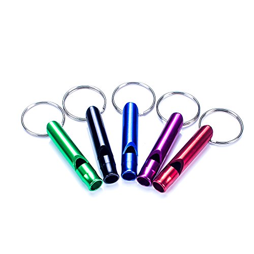 5pcs-Hiking-Camping-Survival-Aluminum-Whistle-with-Key-Chain-Emergency-Whistles-of-Multiple-Colors