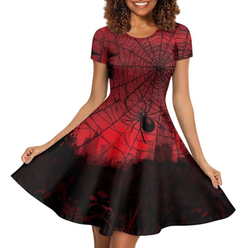 Image of Forchrinse Native Aztec Style Black White Geometric Women's Midi Dress Casual Long Dress Round Neck Swing Dress