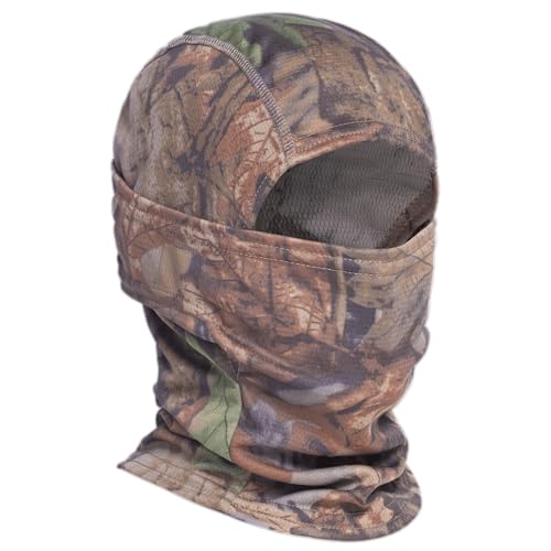 Image of Camo Balaclava Face Mask for Man and Women-Hunting，Skiing，Motorcycle Windproof，UV Protection&Military Training