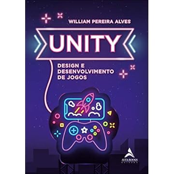 Capa do livro Unity: Design e Desenvolvimento de Jogos