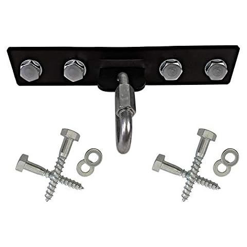 Qualward Heavy Bag Hanger, Punch Bag Hook Iron Ceiling Mount for Boxing & MMA Training, Heavy Duty - Support up to 500 lbs Cover