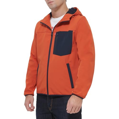 Levi's Men's Water-Resistant Soft Shell Active Hooded Jacket2