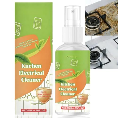 120ml Fly Cleanse Heavy Duty Oven Cleaner Spray Multifunctional Kitchen Appliance Cleaner Spray Kitchen Degreaser & Oil Stain Remover Multipurpose Cleaner Spray Effortless Clean Up Kitch/en Oil Stain