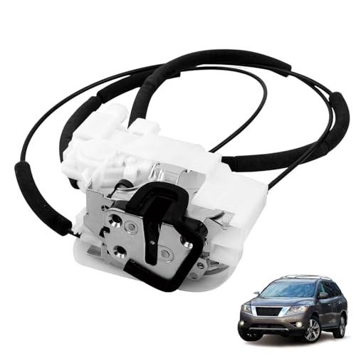 Image of Right Door Lock Actuator Compatible with Nissan Frontier, Xterra 2005-2015, Pathfinder 2005-2007, Front Passenger Side Door Lock Latch, Replace# 80500EA000, 80500ZP00A, 80500ZP70A
