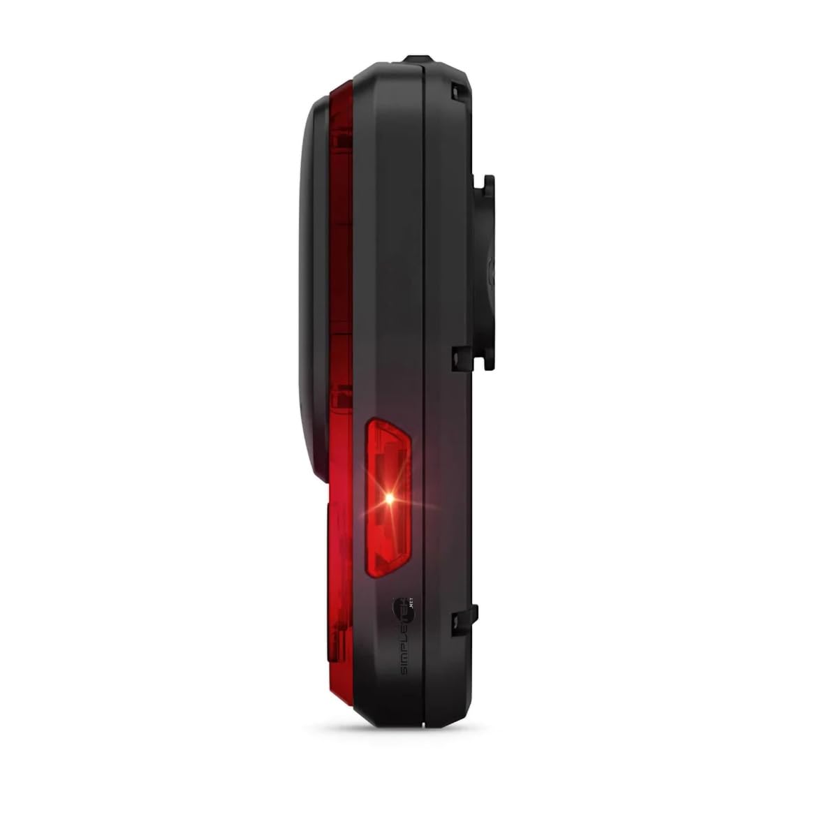 SIMPLETEK - Radar trasero de bicicleta luz LED integrada aviso vehículos IPx7 | Radar trasero bicicleta, luz de freno ciclismo, seguridad vial, sensor de vehículos, conexión inalámbrica, recargable