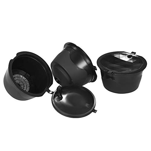 Anself 3pcs / set Cápsula de café Dolce Gusto Filtro de café Reusável Dolce Gusto Cápsula de café co