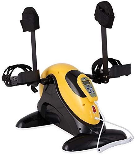 Radsporttrainer Elektrisches Pedaltraining für Senioren, tragbares Fitness-Heimtrainer und Rehabilitationsgerät für Arm- / Bein-Physiotherapie für