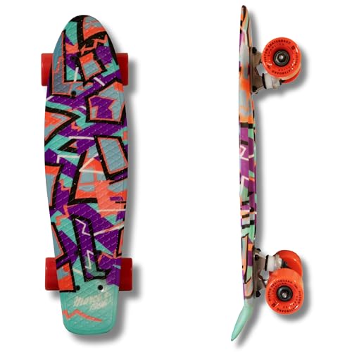 Image of Mini Cruiser 22 Inch for Beginners /Kids (Retro) | Skate Supply India