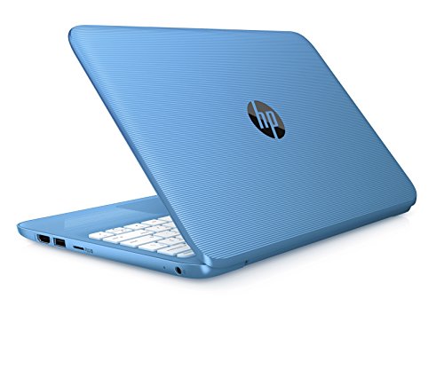 Price comparison product image HP Stream 11-y000na 11.6-inch Laptop (Aqua Blue) - (Intel Celeron N3060,  2GB RAM,  32GB eMMC,  Office 365,  1TB OneDrive Cloud Storage,  1 Year Free Subscription