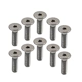 Cnwaga3 M8 x 22mm Rotor Front Brake Disc Retaining Bolts Screw Silver Stainless Steel For BMW S1000RR F650 08-17 R1200GT R1100RS F700 F750 10pcs