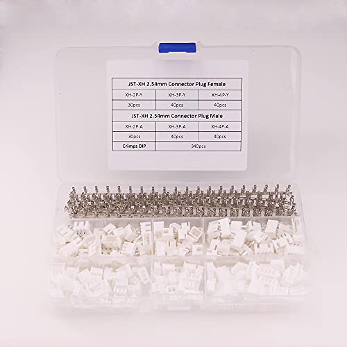 Kit Conectores JST-XH 2.54mm 560 Piezas miniatura 4